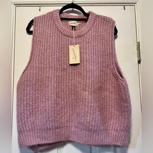 Lavender Sweater Vest